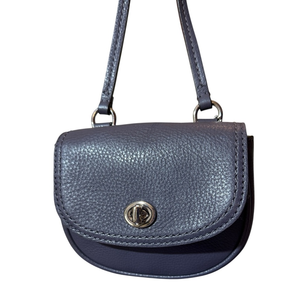 Coach Park Mini Crossbody Bag in Slate Purple - Picture 13 of 14